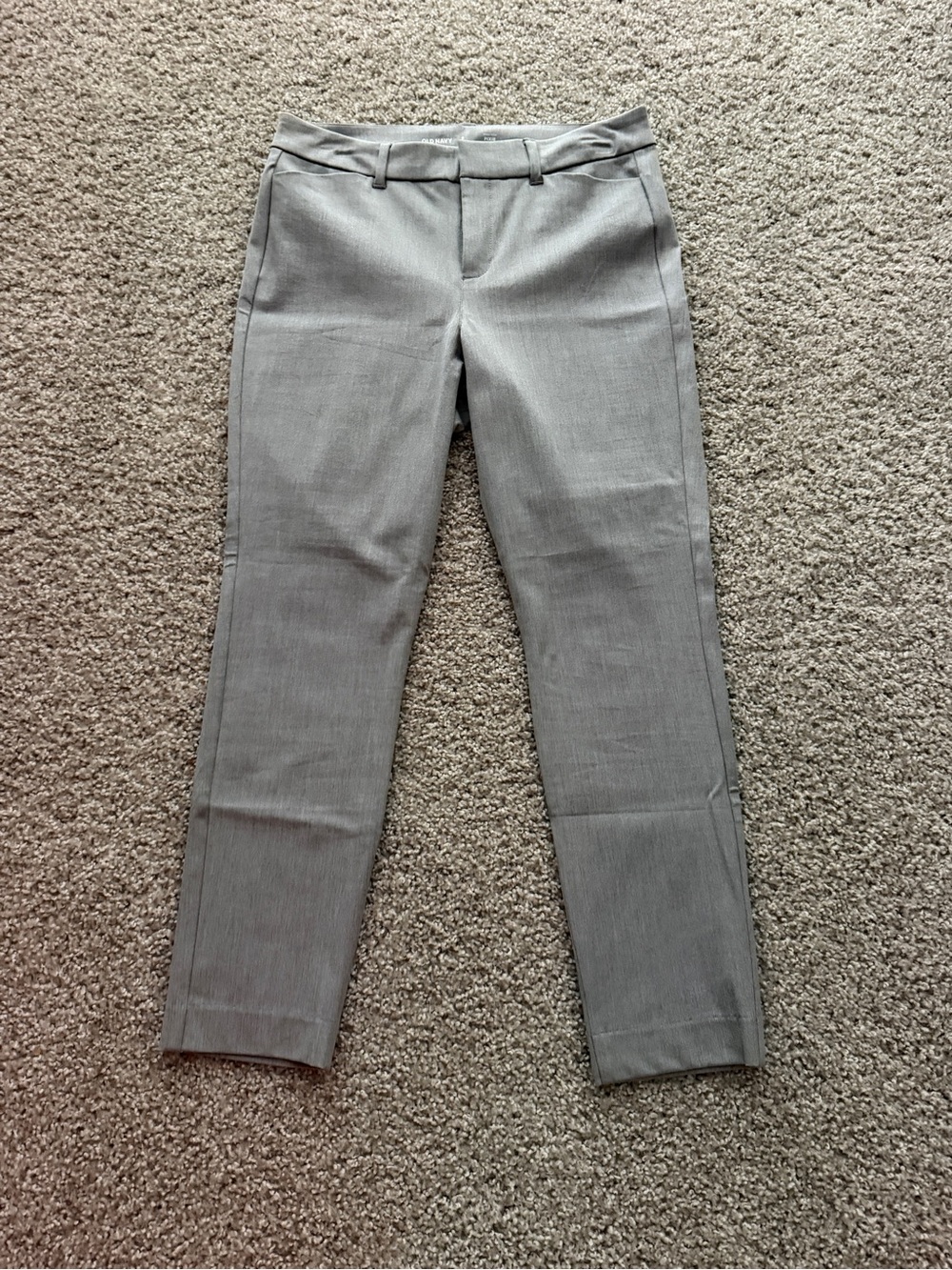 Old Navy Men's Gray Slim Dress Pants
